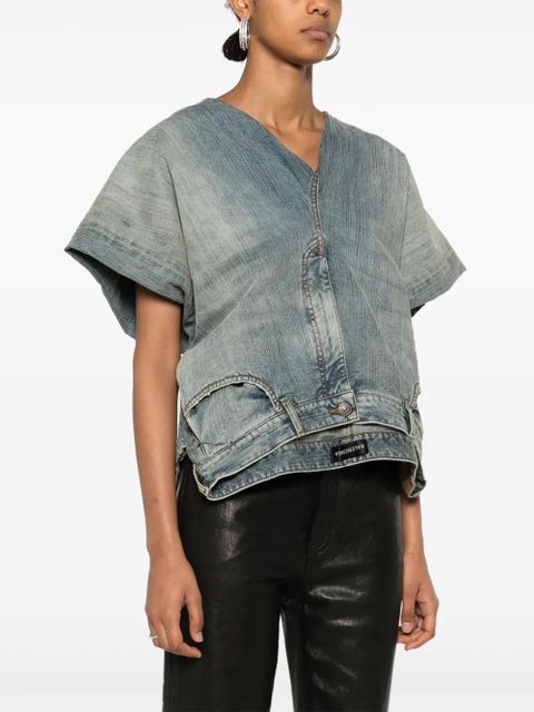 Balenciaga Denim Pants top - Blue
