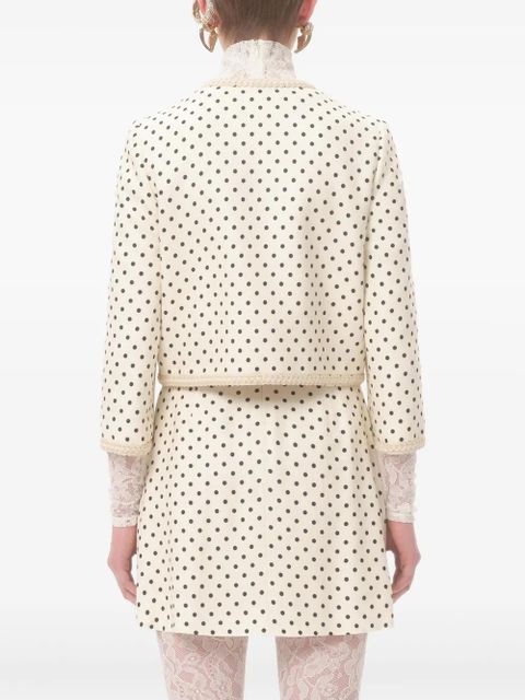 Valentino Garavani Supergran Plusdepois-print blazer - Neutrals