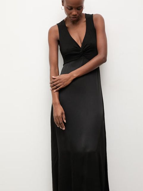 Answear.LAB sukienka z wiskozy - zdjęcie produktu nr 2