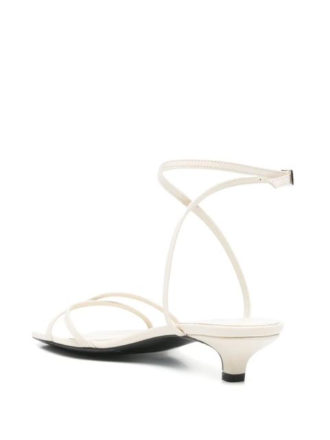 TOTEME 50mm leather sandals - Neutrals - zdjęcie produktu nr 2