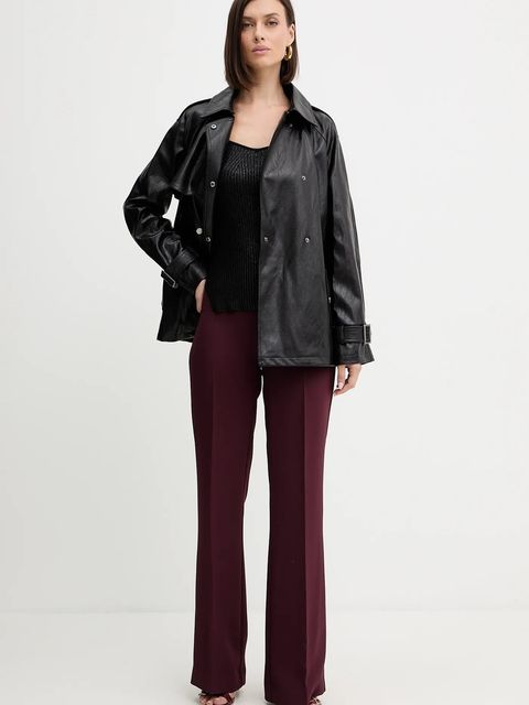 Guess kurtka MARIKA kolor czarny przejściowa W5BL88 WH520 - zdjęcie produktu nr 2