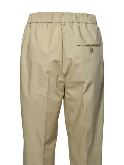 SOLOTRE tapered trousers - Neutrals