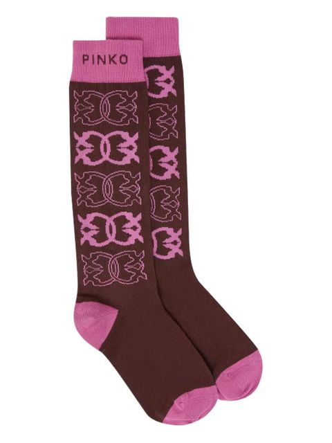 PINKO patterned knee-high socks - zdjęcie produktu nr 1