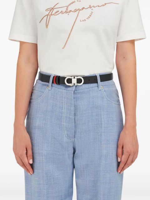 Ferragamo Gancini belt - Red