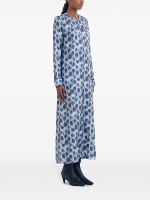 Marni All-over-print dress - Blue