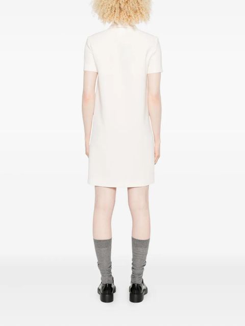 Max Mara gold-button polo dress - Neutrals