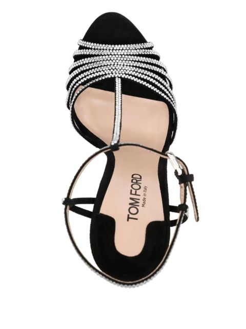 TOM FORD 105mm Jerry sandals - Black