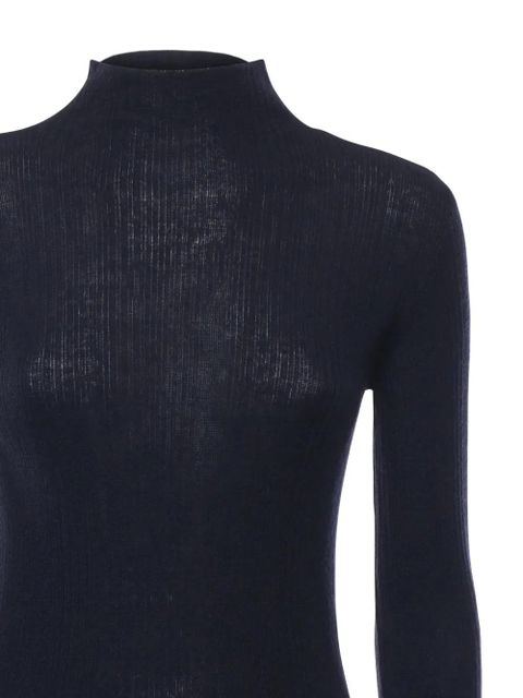 PINKO ribbed high-neck sweater - Blue