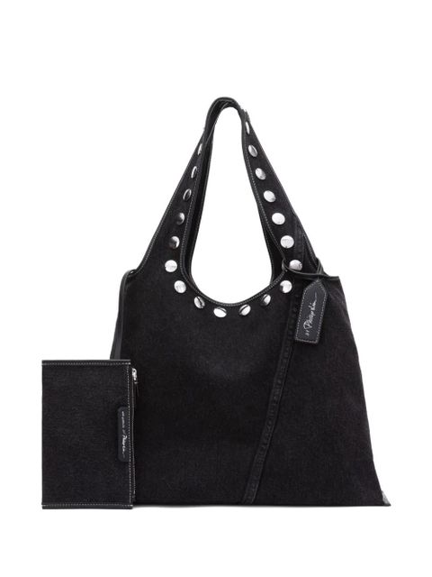 3.1 Phillip Lim Market denim tote bag - Black