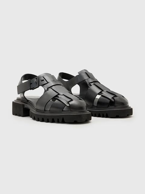 AllSaints sandały skórzane Tess Sandal - zdjęcie produktu nr 1