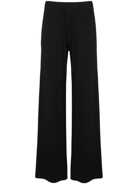 Yves Salomon knitted trousers - Black - zdjęcie produktu nr 1