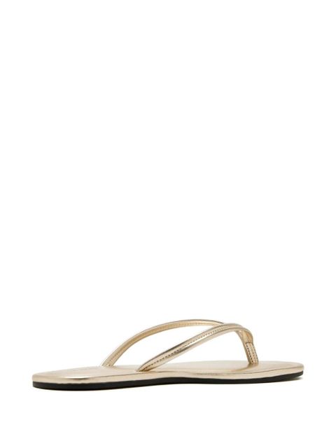 St. Agni thong-strap sandals - Gold