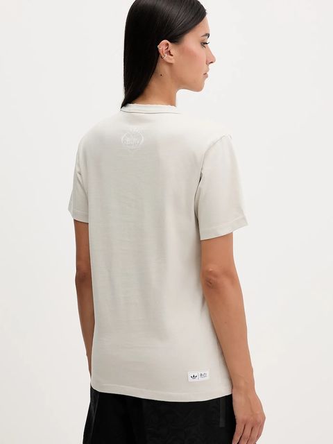 adidas Originals t-shirt bawełniany 20th Century Fox Disney damski kolor beżowy JX1282 - zdjęcie produktu nr 2