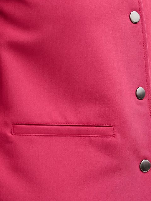 United Colors of Benetton kurtka kolor różowy przejściowa 2R4CDW03B