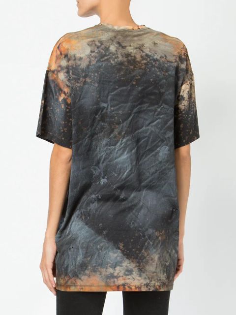 Balmain oversized wolf T-shirt - Multicolour