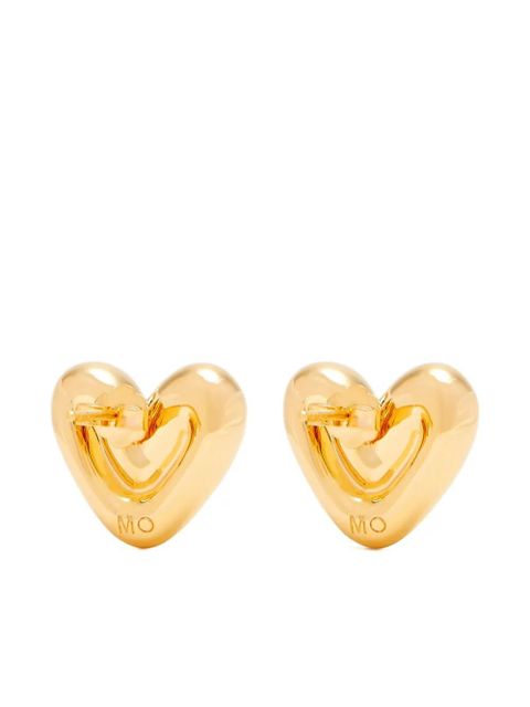 Missoma heart-shaped earrings - Gold