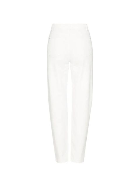 AREA crystal-embellished ripped jeans - White - zdjęcie produktu nr 2