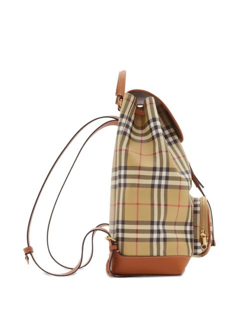 Burberry Check backpack - Neutrals