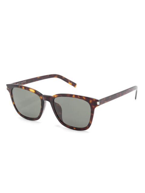 Saint Laurent Eyewear SL 716K Slim sunglasses - Brown