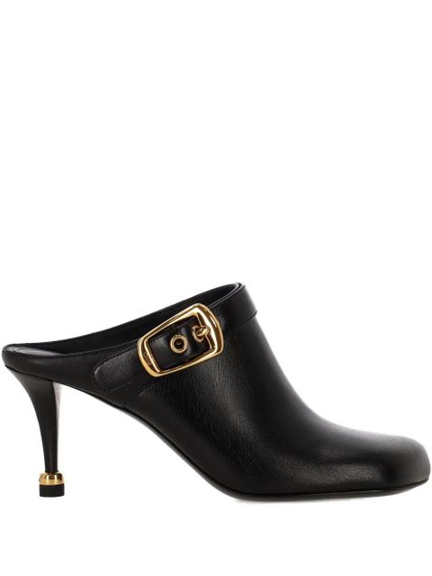 Chloé 75MM Andrea leather mules - Black - zdjęcie produktu nr 1