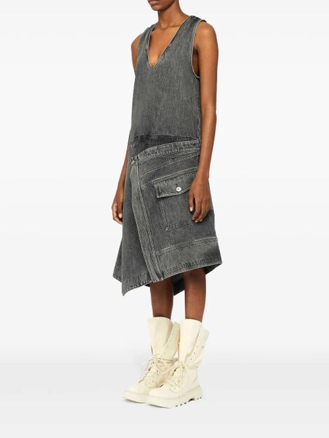 JW Anderson wrap sleeveless dress - Grey