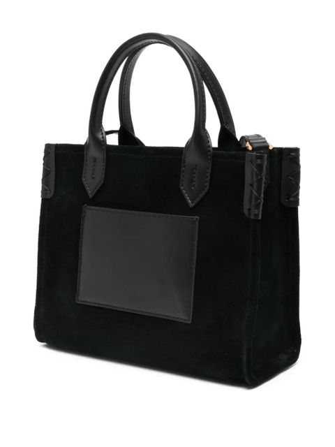 Balmain B-Army embossed-panel tote bag - Black - zdjęcie produktu nr 2