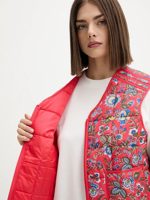 adidas Originals bezrękawnik Liberty kolor różowy przejściowy JW5197