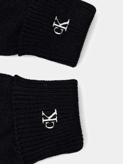 Calvin Klein rękawiczki damskie kolor czarny LV14F8021G - zdjęcie produktu nr 2