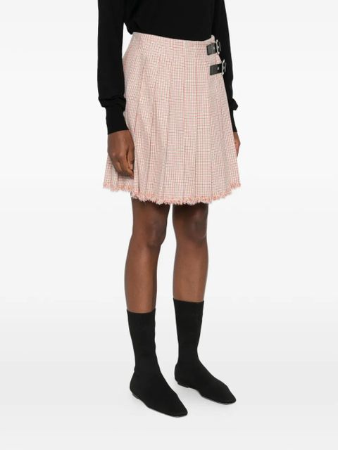 Jil Sander pleated buckle mini skirt - Neutrals - zdjęcie produktu nr 2