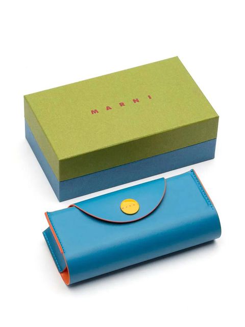 Marni Eyewear havana geometric sunglasses - Brown