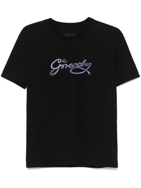 Givenchy snake-print T-shirt - Black - zdjęcie produktu nr 1