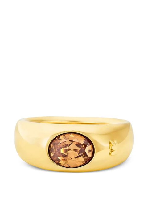 Michael Kors oval-stone signet ring - Gold - zdjęcie produktu nr 1