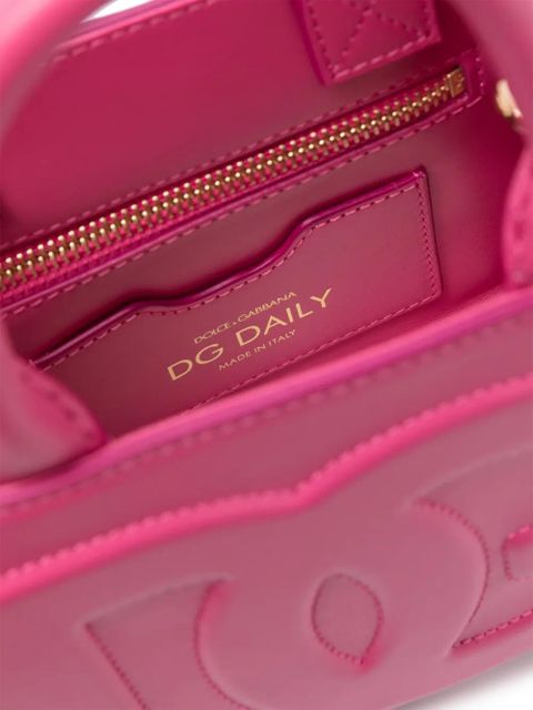 Dolce & Gabbana mini DG Daily tote bag - Pink