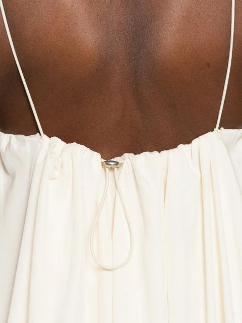 Eleh V-neck spaghetti-strap dress - Neutrals