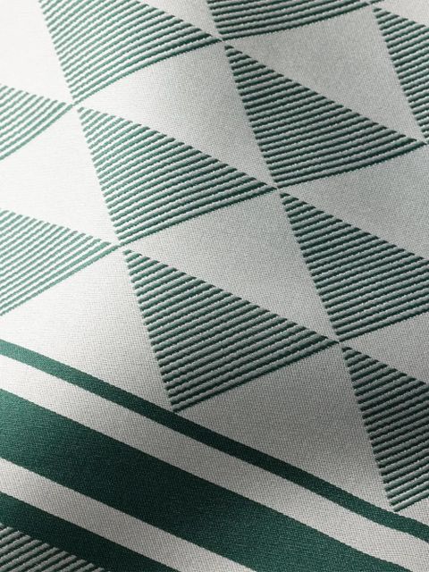 Prada Symbole-pattern silk scarf - Neutrals - zdjęcie produktu nr 2