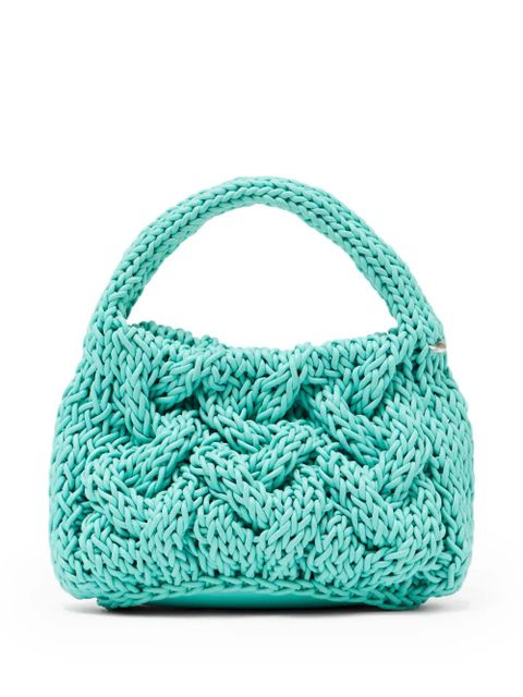 JW Anderson small Cable Knit bag - Green - zdjęcie produktu nr 1