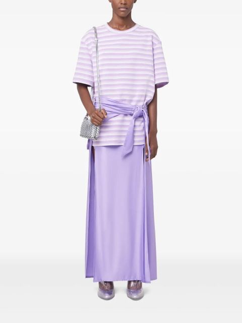 Rabanne jersey maxi skirt - Purple