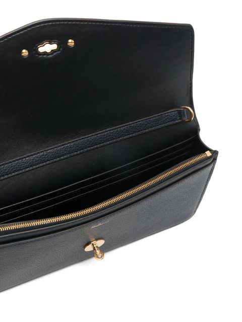 Mulberry Darley twist-lock-fastening clutch bag - Blue