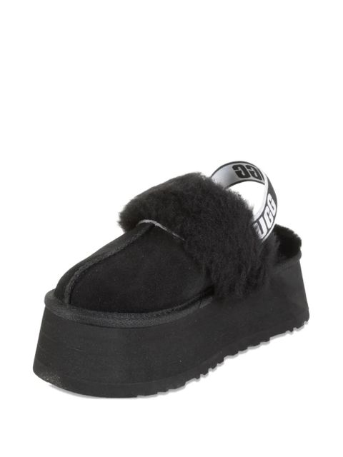 UGG Funkette platform mules - Black