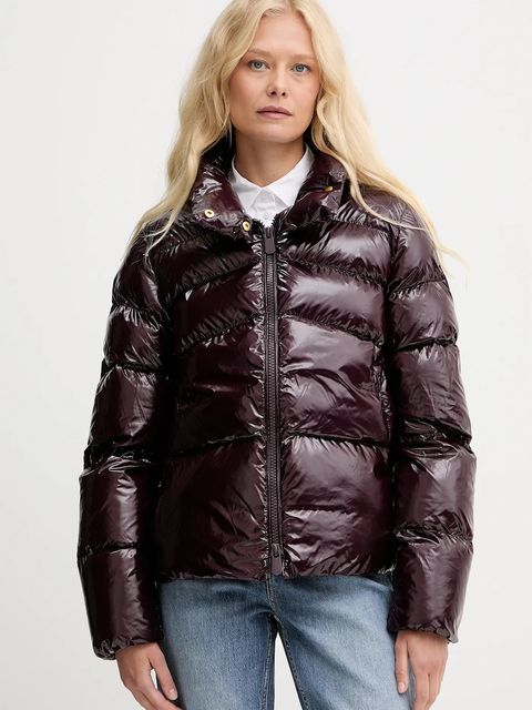 Pinko kurtka kolor bordowy zimowa 101598 A2P7 - zdjęcie produktu nr 1