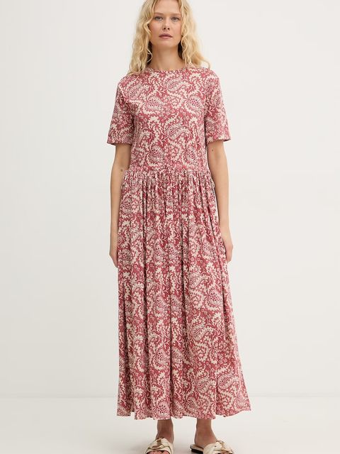 Weekend Max Mara sukienka bawełniana FASCINO - zdjęcie produktu nr 1