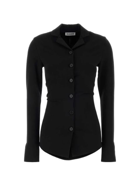 Jil Sander button shirt - Black - zdjęcie produktu nr 1