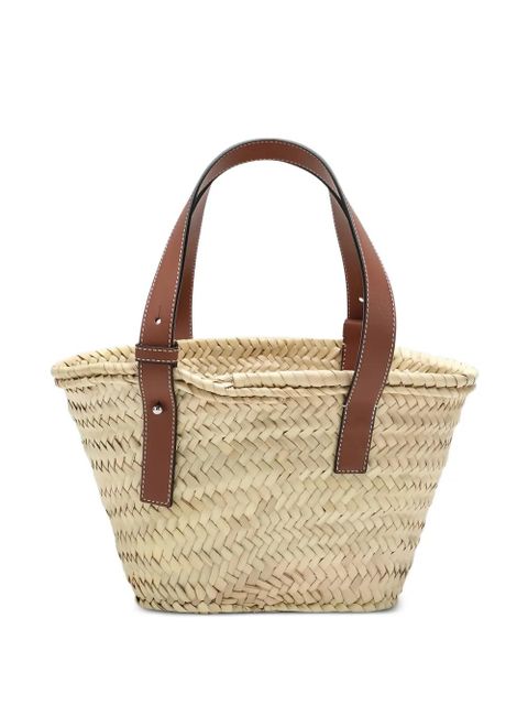 LOEWE small logo-patch tote bag - Neutrals - zdjęcie produktu nr 1