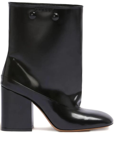 Marni Trunkaroo block-heel ankle boots - Black - zdjęcie produktu nr 1