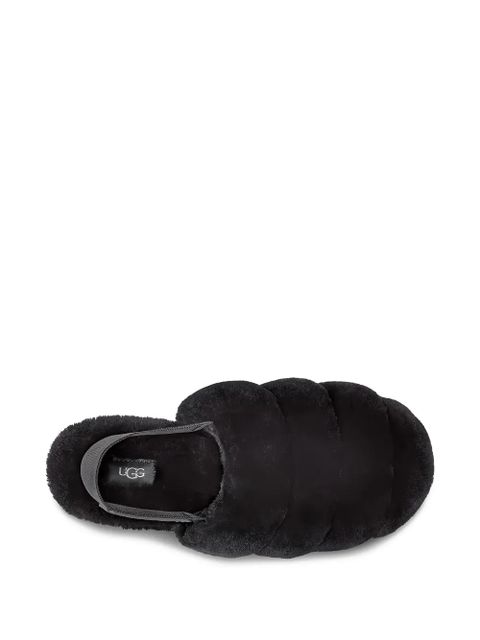UGG Super Fluff "Black" slippers