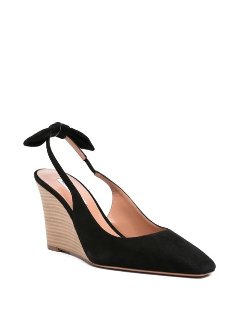 Aquazzura 85mm Very Bow Tie pumps - Black - zdjęcie produktu nr 2