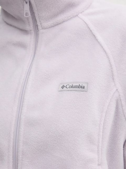 Columbia bluza polarowa Benton Springs damska kolor fioletowy gładka 2136221
