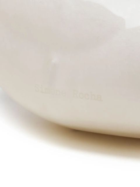 Simone Rocha Duck clutch bag - White