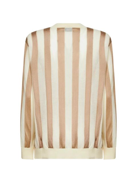 FENDI striped sweater - Neutrals - zdjęcie produktu nr 2