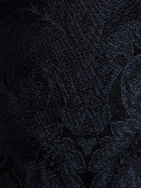 ETRO damask-pattern straight trousers - Blue